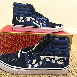 Sk8-Hi Bolts Vans W/ Box M(9.5) W(11)